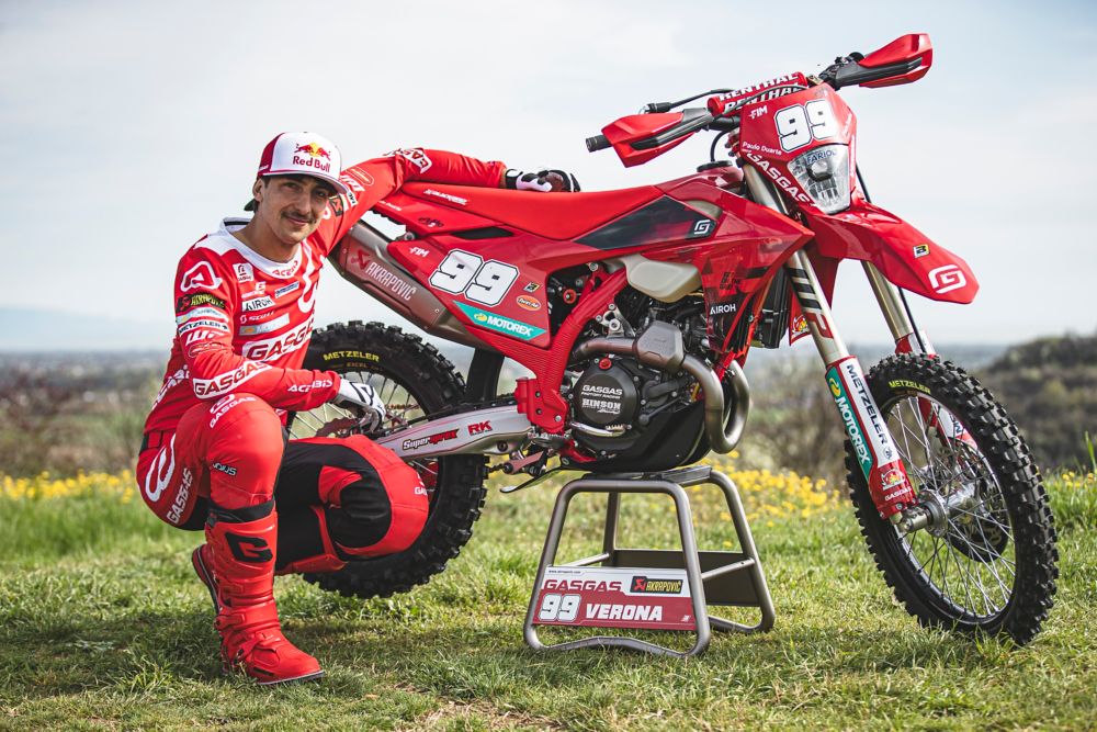 ANDREA VERONA FIRED-UP FOR 2025 ENDUROGP CAMPAIGN | GASGAS United